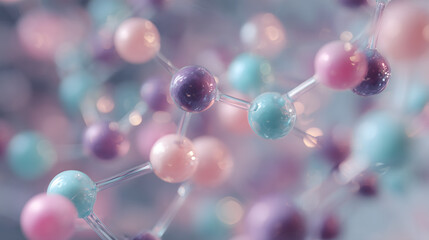 Rotating Molecular Compound Model with Holographic Bonds