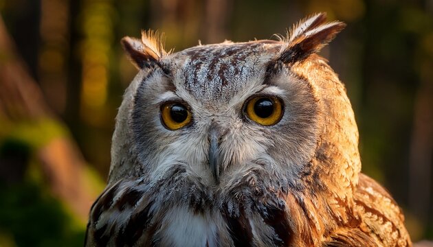 experience the beauty of an owl in its natural habitat this footage captures the essence of wildlife perfect for educational and creative projects generative ai