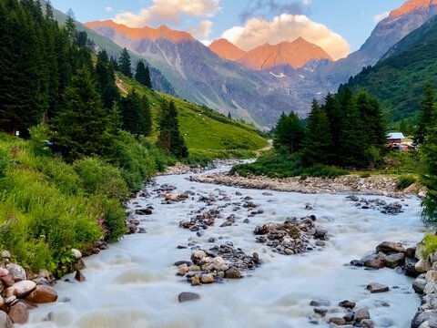 The Pitztal in Tyrol, Austriaamazing views of the Pitztal Valley
