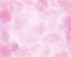 Soft abstract watercolor texture in shades of pink and violet. Hand painted artistic background with delicate gradients and organic flow. Perfect for branding, invitations, textiles, creative projects © Viktoriia