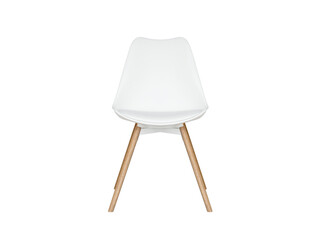 white chair isolated on a white background