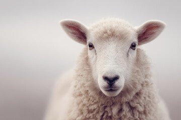 Obraz premium create series of minimalist portraits featuring top animals focusing on agricultural species