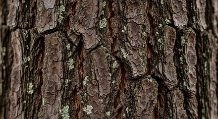 high-quality realistic stock photo of the rough bark of a Christmas tree.