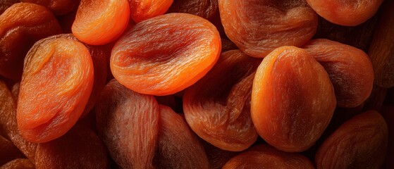 natural organic unsulphured, sun dried, brown, turkish, apricots, full frame