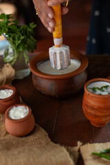 still life with yogurt