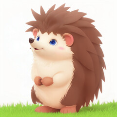 Hedgehog cartoon character
