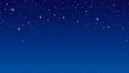 Obraz premium Night sky with stars (2)