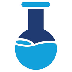 Round Flask solidcolor color icon