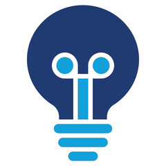 Light Bulb solidcolor color icon