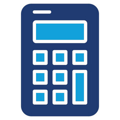 Calculator solidcolor color icon