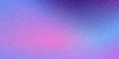 Blue Purple White Gradient Blurred with Grainy Noise Texture Background, for art product design, social media, trendy,vintage,brochure,banner