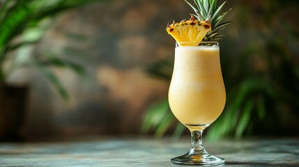 Tropical Pineapple Smoothie Recipe