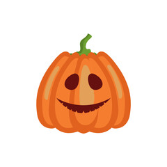 Colorful Halloween Pumpkin Vector Set