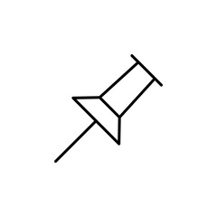 Location Pin Icon for User Interface