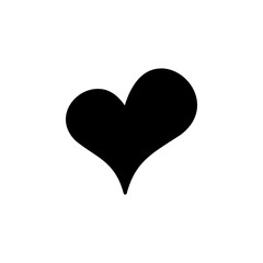 Heart Shape Icon for User Interface
