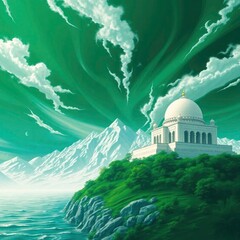Obraz premium Islamic mosque 