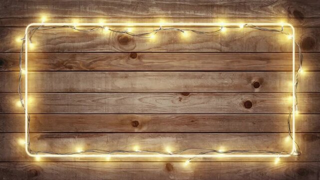 christmas candle on wooden background