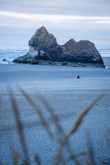 beach and rocks