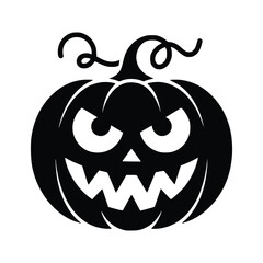 Spooky Pumpkin Vector