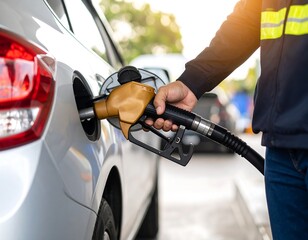 Person fueling a car at a gas station (1)