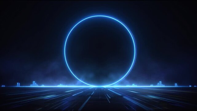 Modern and cinematic style premium intro video background, Generative AI
