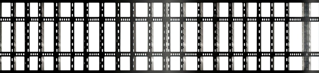 Black and white film strip pattern