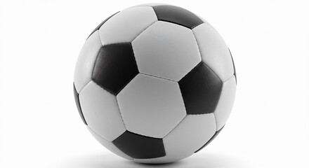 soccer ball isolated on white