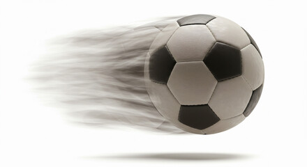 soccer ball on white background