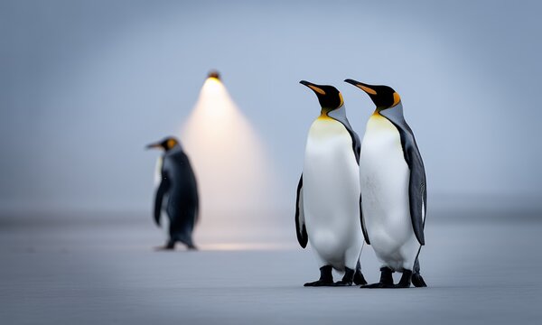 Majestic King Penguins Stunning Wildlife Photography