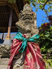 the Ubud palace in Bali island, Indonesia