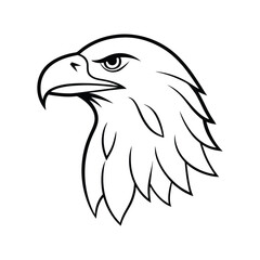 eagle head vector