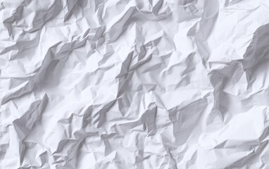 Obraz premium Crumpled white paper texture (3)