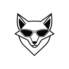 vector illustration of a wolf