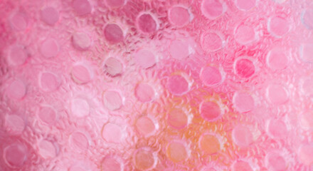Abstract Pink Background of Petals
