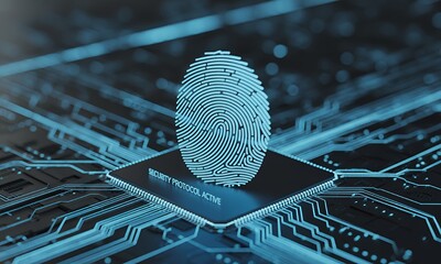 Advanced Fingerprint Biometric Security Unbreakable Data Protection