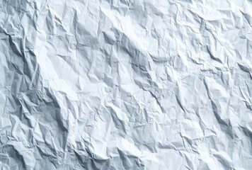 Obraz premium Wrinkled light gray paper texture