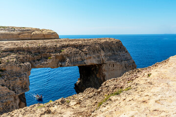 Gozo: spectacular natural arch