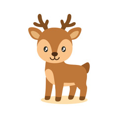 christmas reindeer with black nose