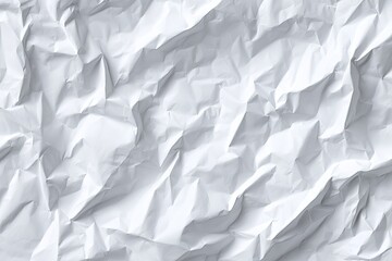 Obraz premium Wrinkled white paper texture (3)