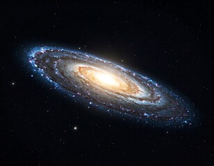 the galaxy in space