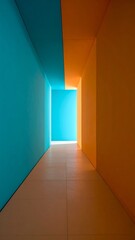 empty room with a window