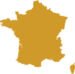 France map vector design isolated on background.