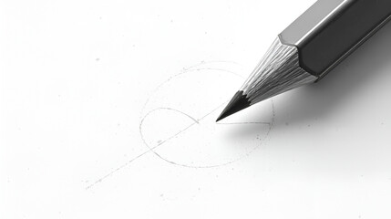 Subtle gradations of graphite pencil strokes create a smooth, nuanced shaded texture, sketch, grayscale