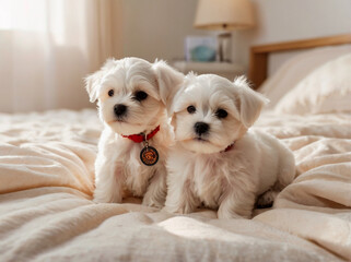 寝室でイタズラ