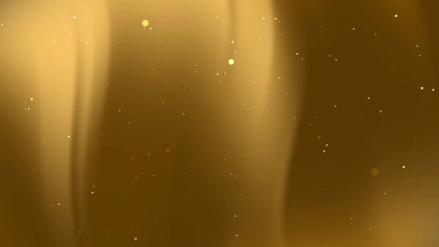 Abstract golden blur with sparkles, ideal for luxury, festive themes in design  graphics, banners, invitations, and backgrounds.