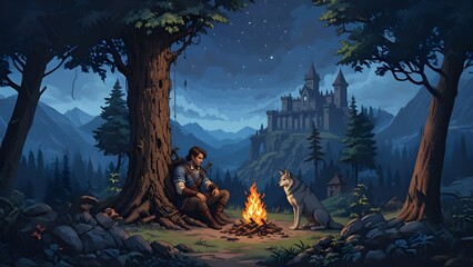 The Wolf and the Wanderer