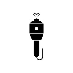 Ultrasonography icon Isolated, simple illustration for web and app..eps