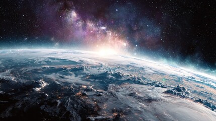 Earthrise: A Celestial Tapestry of Our Planet