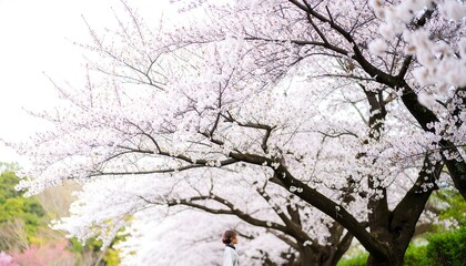 Spring blossoms in full bloom