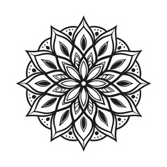 Mandala set icons.